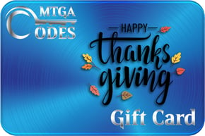 Buy Digital Gift Cards from MTGA Codes Webstore. Send the gift cards to MTG Arena Players to celebrate Christmas, Holidays, Birthday parties, and more!