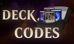 A list of all available Magic the Gathering MTG Arena Deck Codes that can be redeemed - Planeswalker, Starter Kit, Welcome Booster Deck codes.