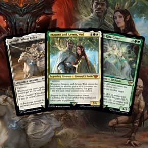 Buy x1 Digital Magic MTG Arena Code to redeem two Stater Kit Lord of the Rings Decks (Green-White + Black-Red). Limit to 1 MTGA deck code per account.